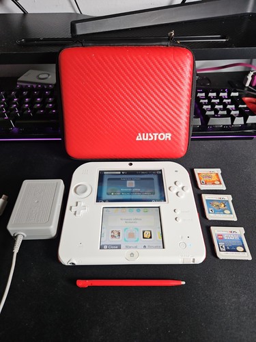 Nintendo 2ds white - 2ds, console