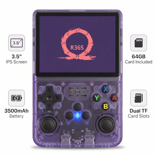 R36s ips handheld retro - ips,