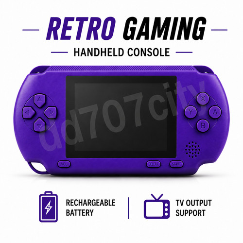 Portable handheld game - portable, console